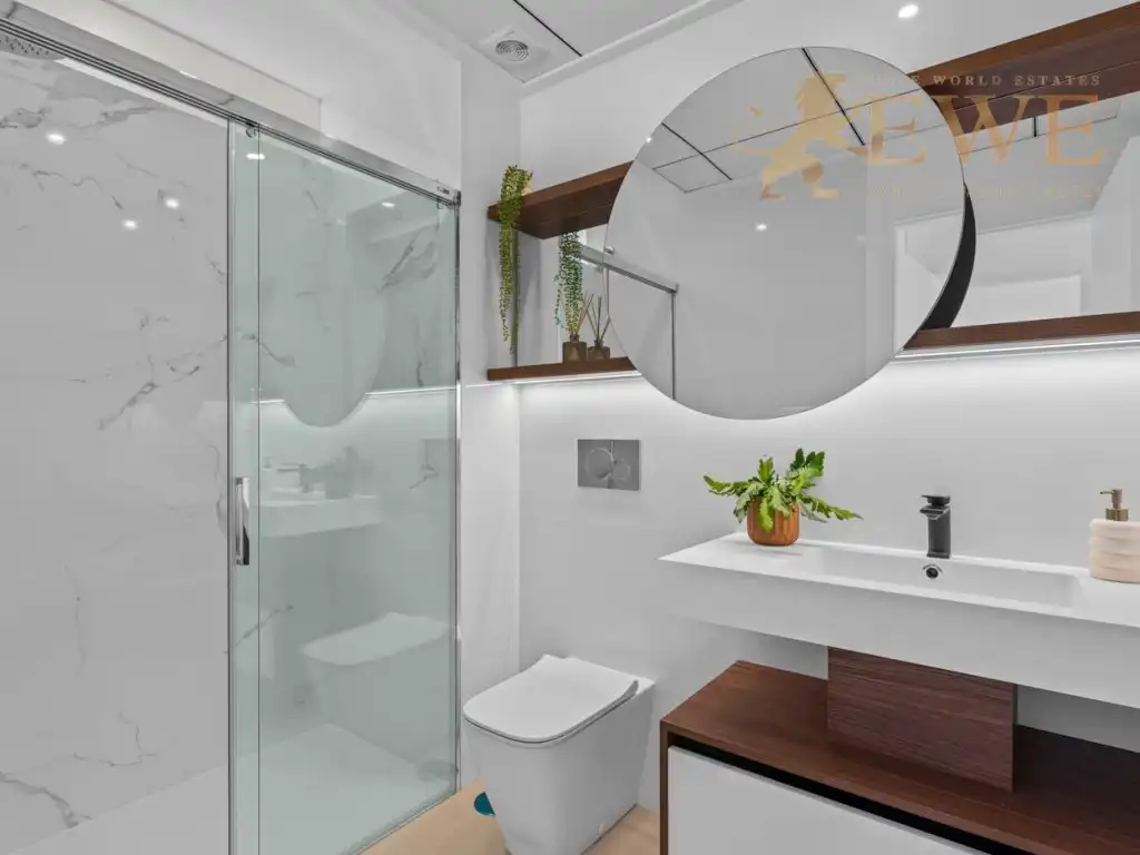 Baño de Apartamento en venta en Rojales