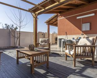 Terrace of House or chalet for sale in La Pobla de Vallbona  with Air Conditioner, Heating and Terrace