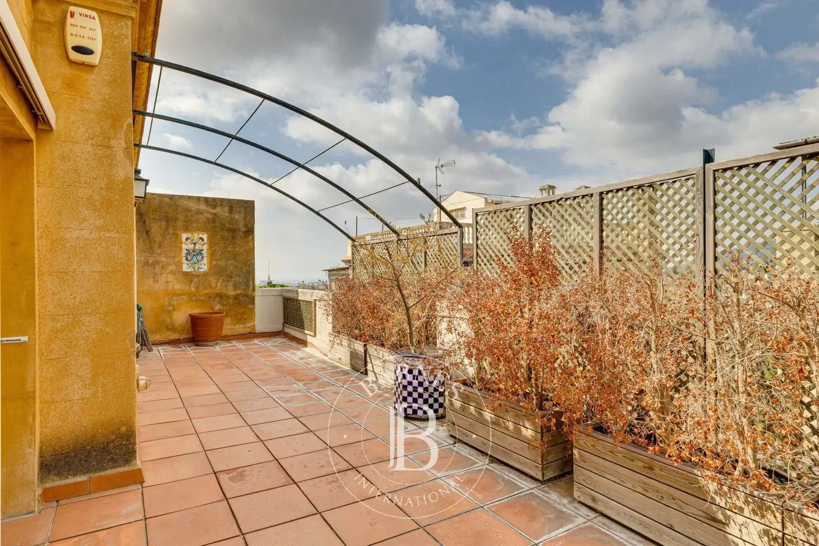 Terrasse von Wohnung zur Miete in Barcelona mit Klimaanlage, Heizung und Terrasse