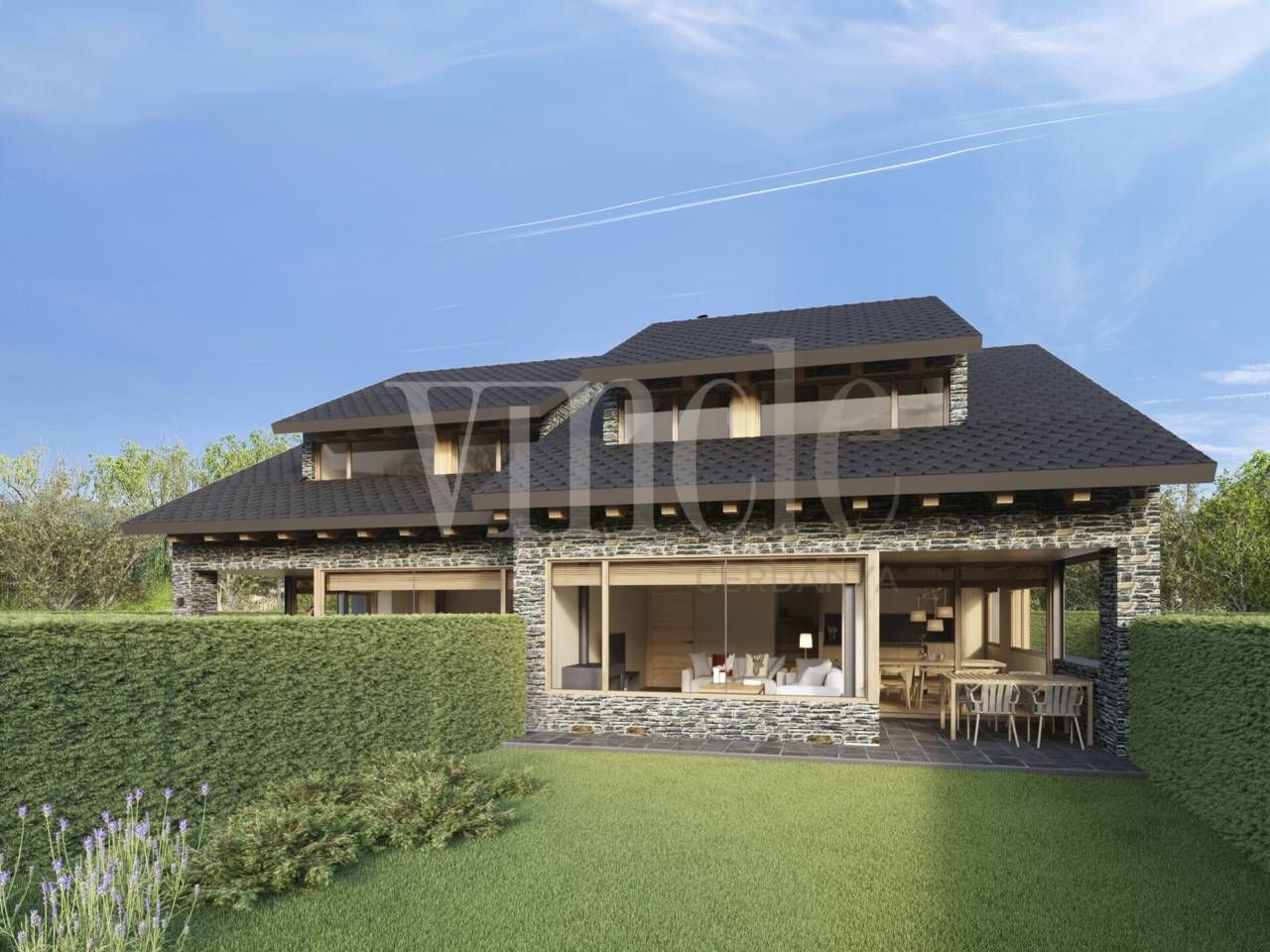 Jardí de Casa o xalet en venda en Bellver de Cerdanya amb Calefacció, Jardí privat i Parquet