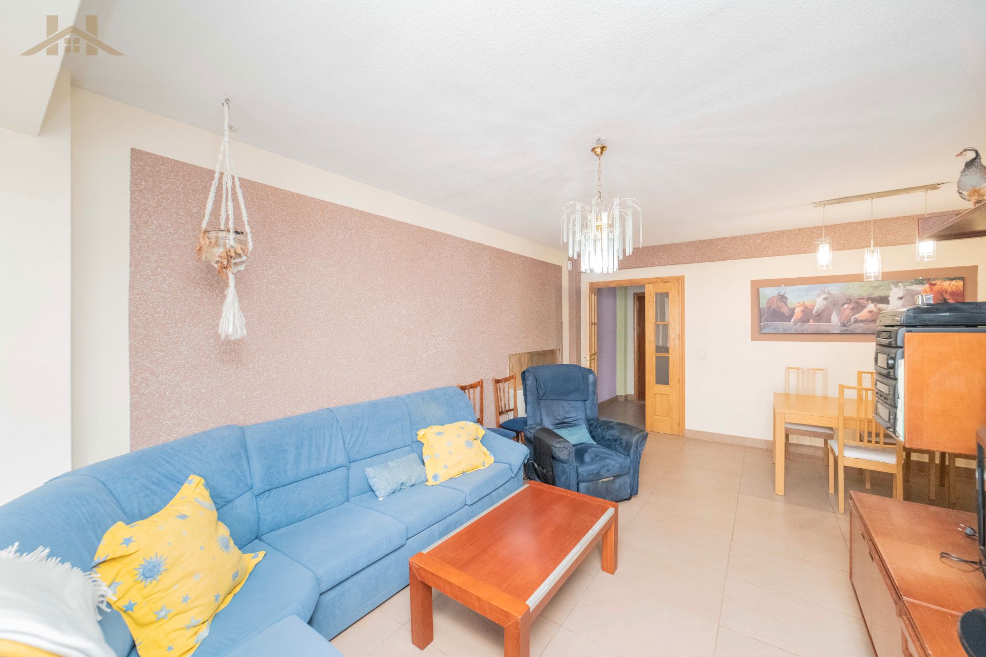 Living room of Flat for sale in Fuenlabrada  with Air Conditioner, Heating and Terrace