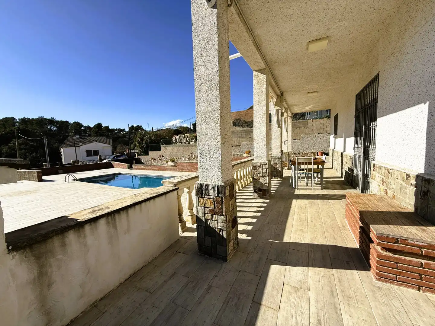 Vista exterior de Casa o chalet en venta en Lliçà d'Amunt con Aire acondicionado, Calefacción y Jardín privado