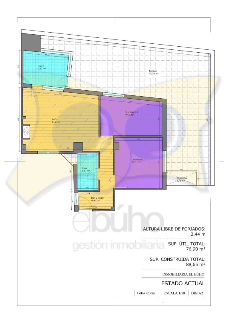 Attic for sale in Salamanca  with Heating, Parquet flooring and Terrace