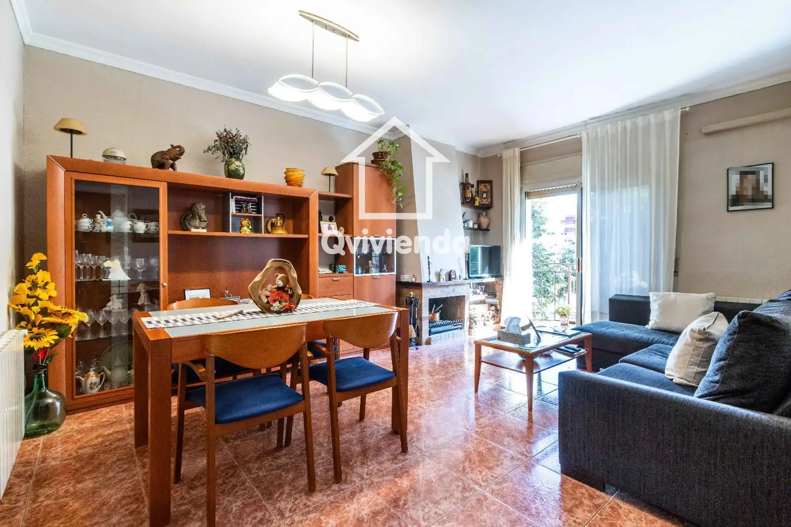 Living room of Flat for sale in Sabadell  with Air Conditioner, Heating and Terrace