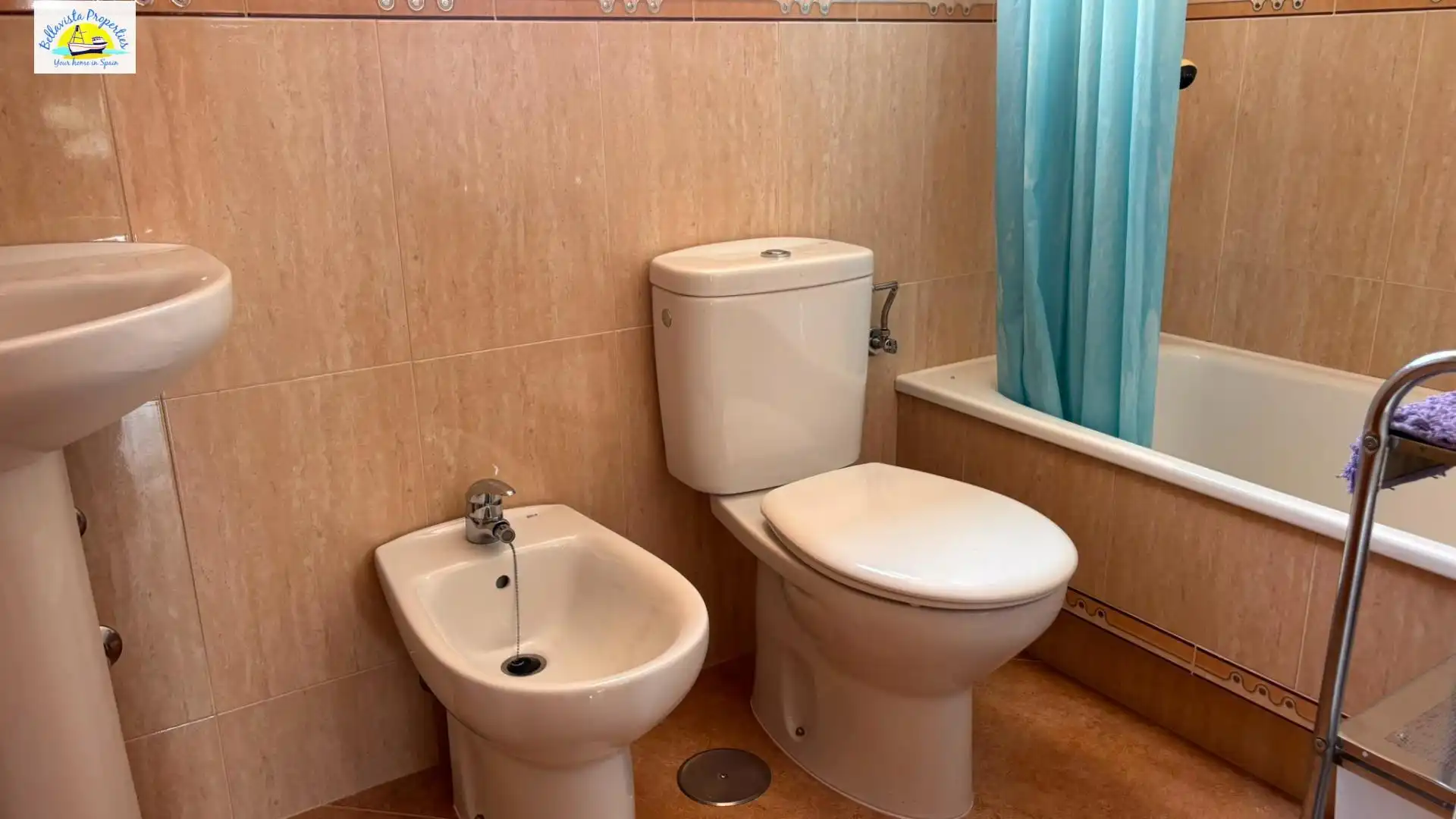 Bany de Casa o xalet en venda en Mazarrón amb Aire condicionat, Calefacció i Terrassa