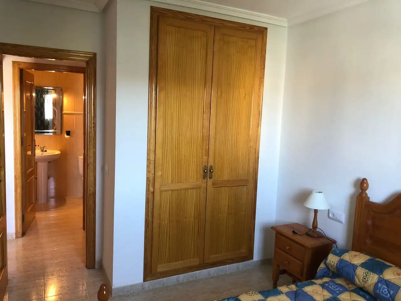 Schlafzimmer von Wohnung zur Miete in Vera mit Klimaanlage, Terrasse und Möbliert
