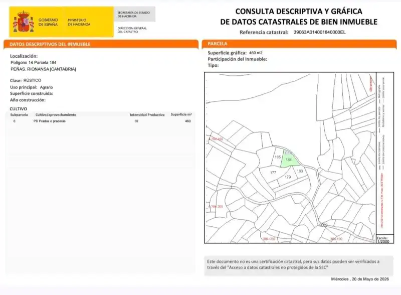 Rural land for sale in Rionansa, imagen 12