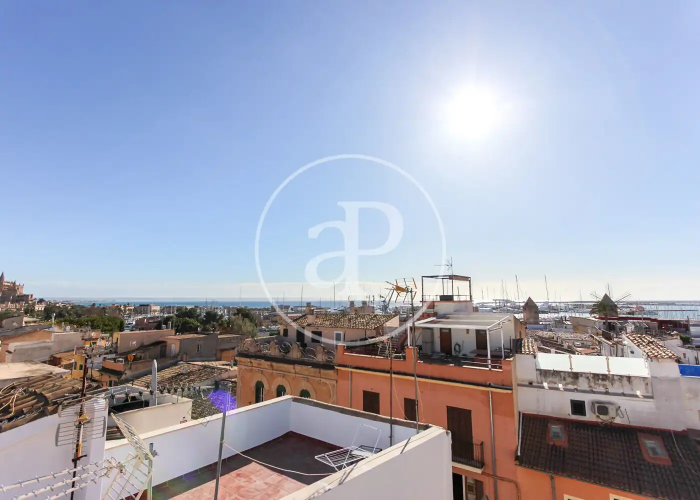 Vista exterior de Pis en venda en  Palma de Mallorca amb Aire condicionat, Calefacció i Terrassa