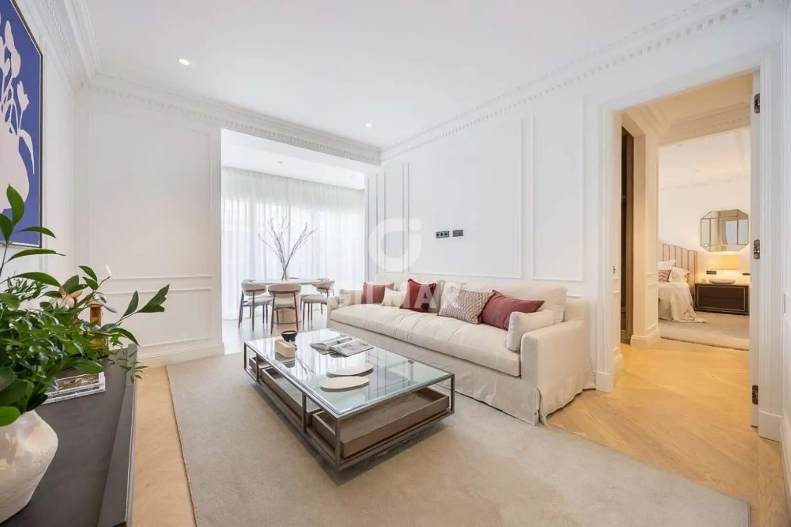 Sala de estar de Piso en venta en Madrid con Calefacción y Balcón