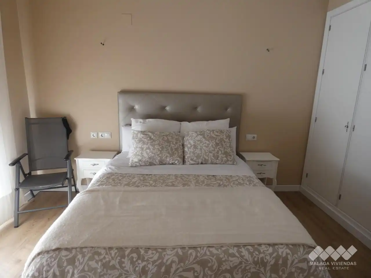 Schlafzimmer von Einfamilien-Reihenhaus zum Verkauf in Alhaurín de la Torre mit Klimaanlage, Terrasse und Abstellraum