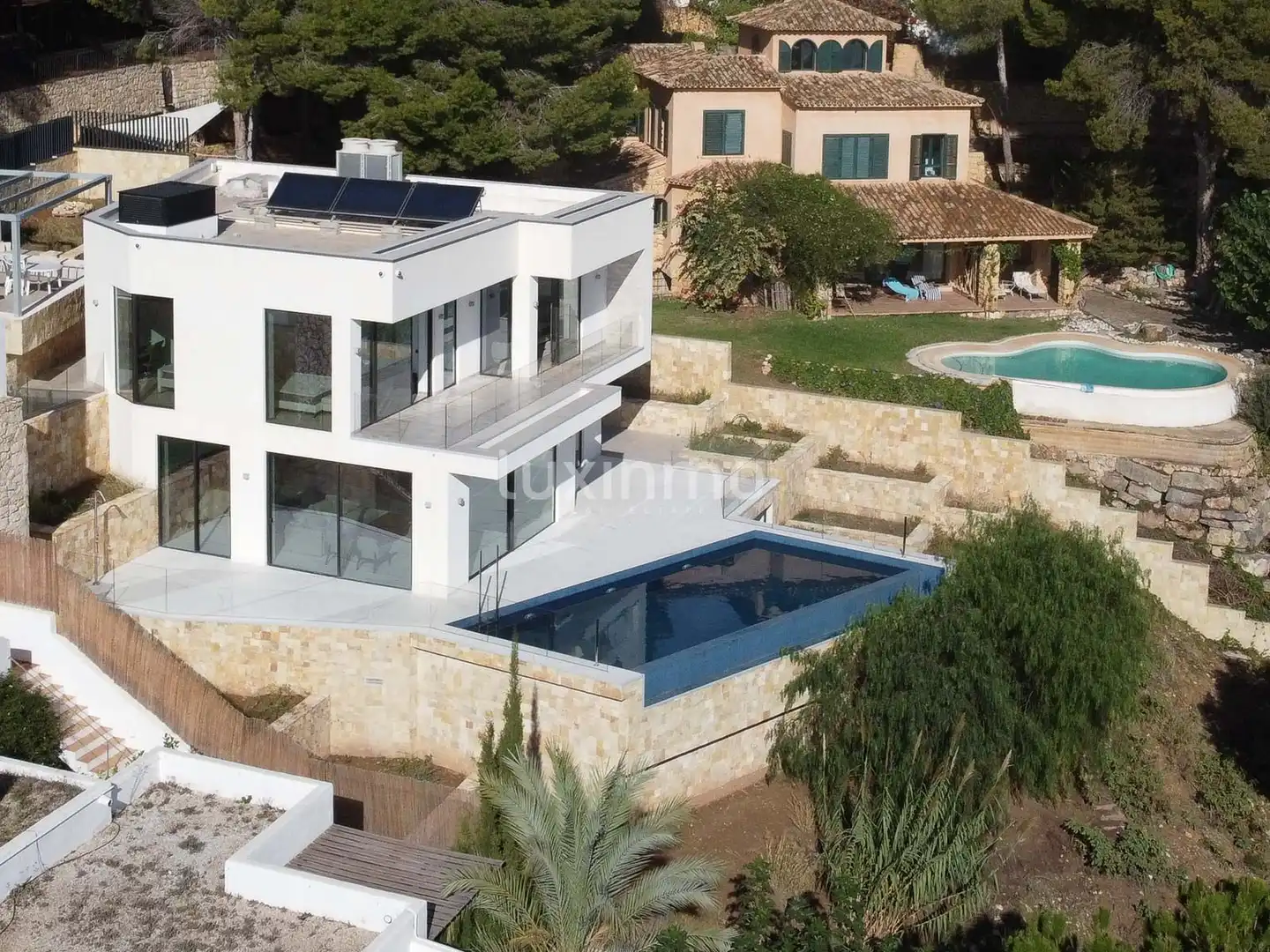 Vista exterior de Casa o chalet en venta en Altea con Aire acondicionado, Calefacción y Jardín privado