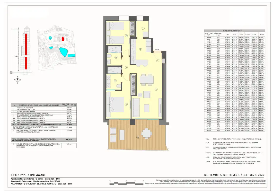 Apartment with pool for sale in Playa de Poniente, imagen 27