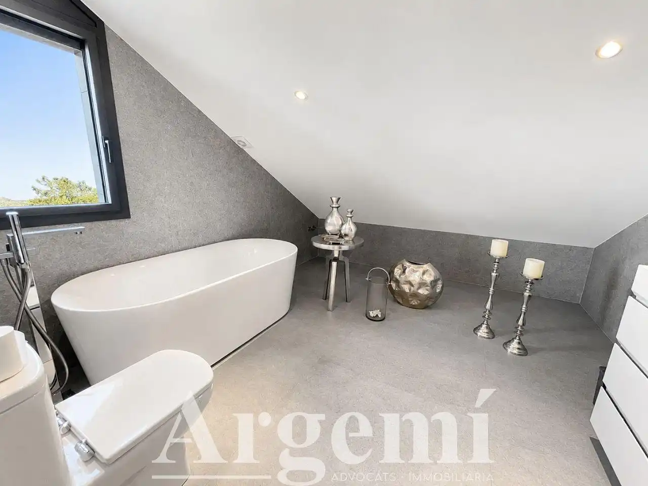 Baño de Casa o chalet en venta en Palau-solità i Plegamans con Aire acondicionado, Calefacción y Jardín privado