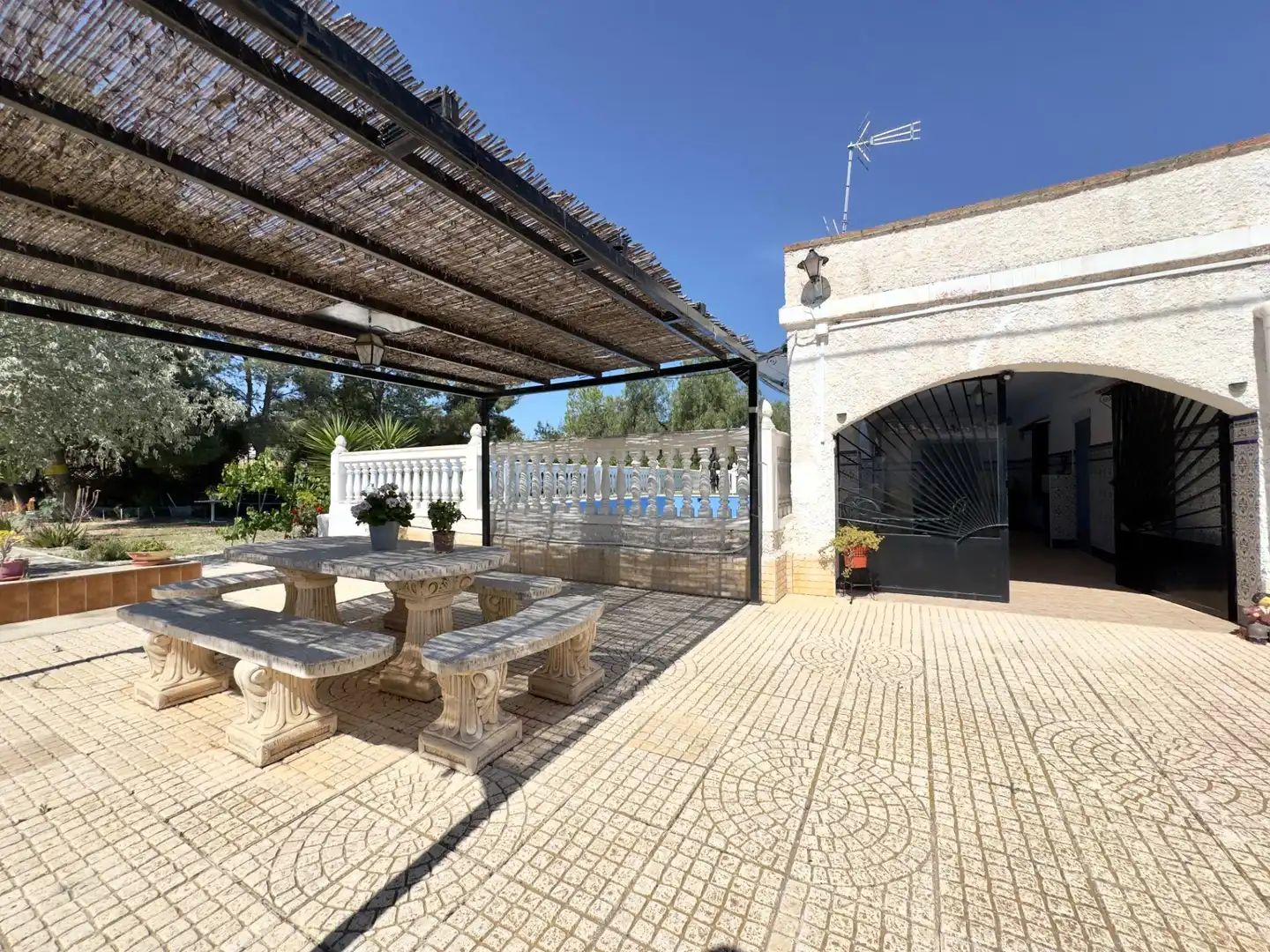 Terraza de Casa o chalet en venta en Aspe con Calefacción, Jardín privado y Terraza