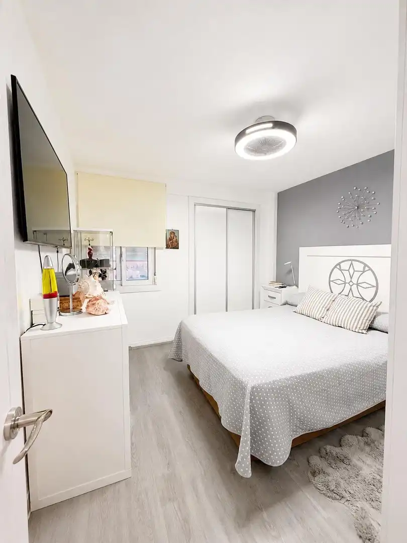 Bedroom of Flat for sale in Parla  with Heating, Parquet flooring and Terrace