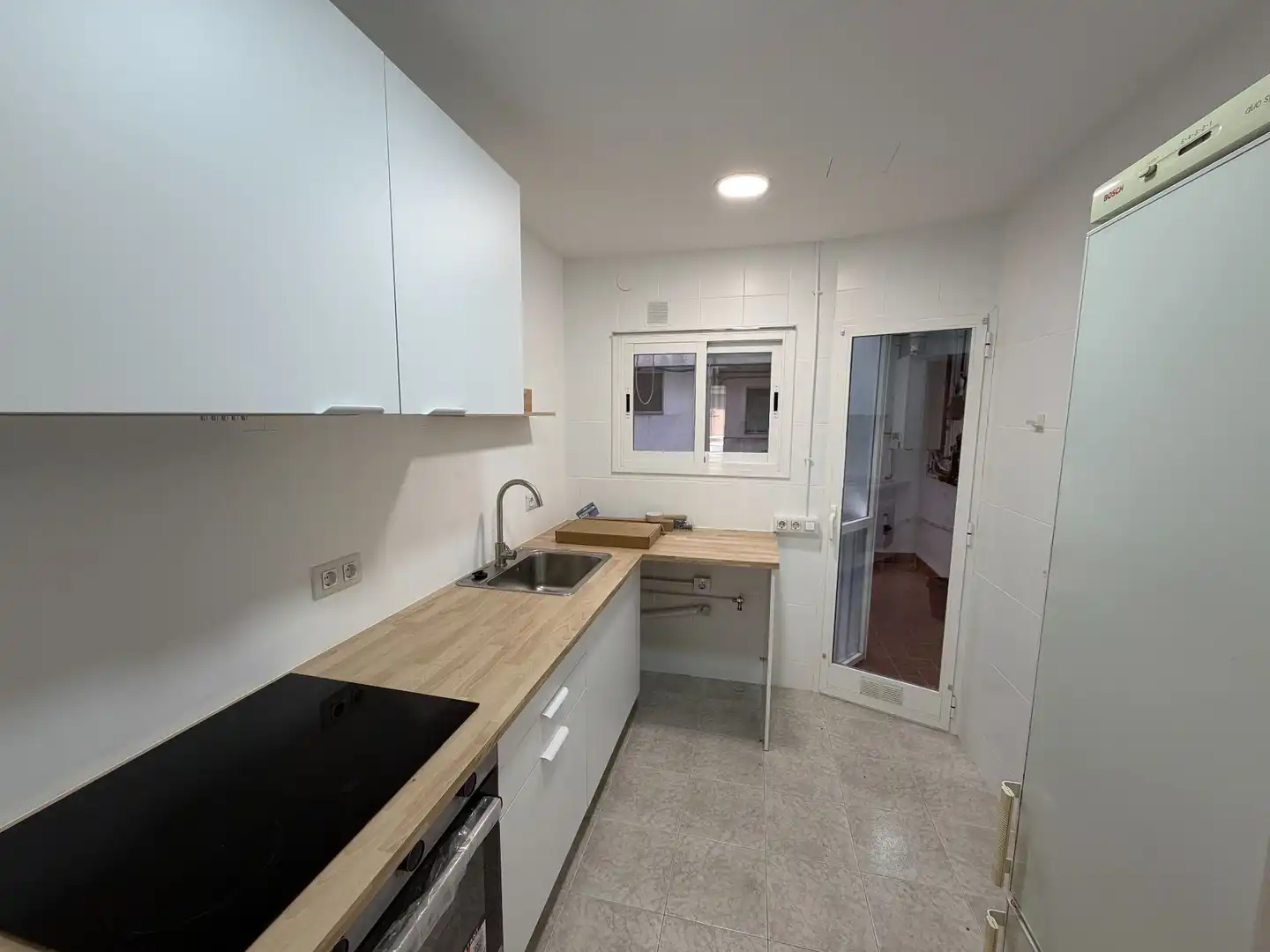 Küche von Wohnung zum Verkauf in Tortosa mit Klimaanlage, Heizung und Terrasse