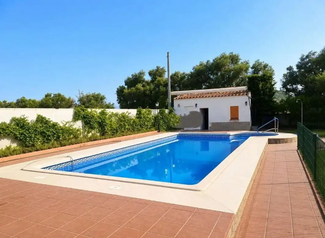 Piscina de Casa o xalet de lloguer en Alicante / Alacant amb Aire condicionat, Jardí privat i Terrassa