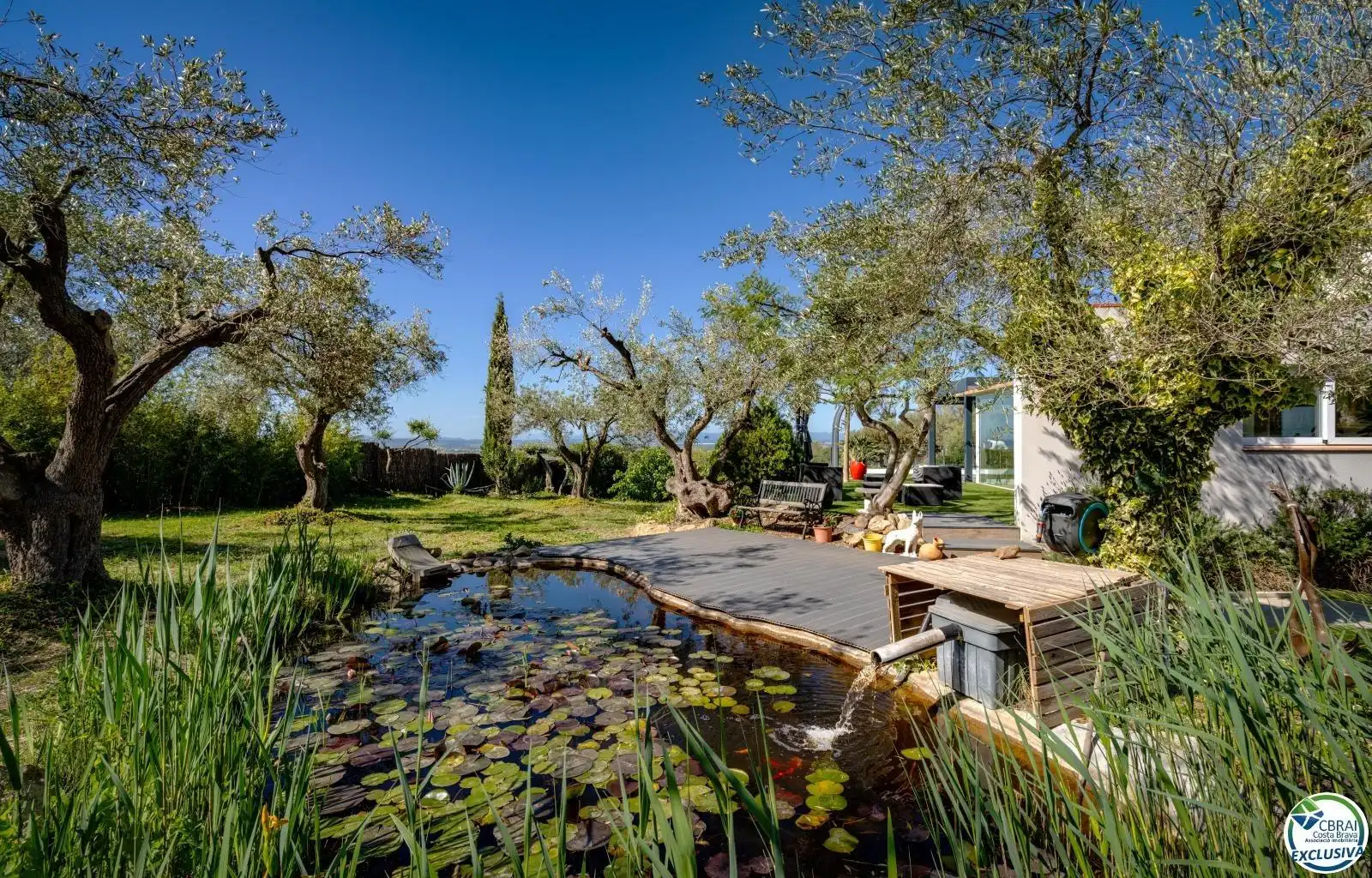 Jardí de Casa o xalet en venda en Palau-saverdera amb Aire condicionat, Calefacció i Terrassa