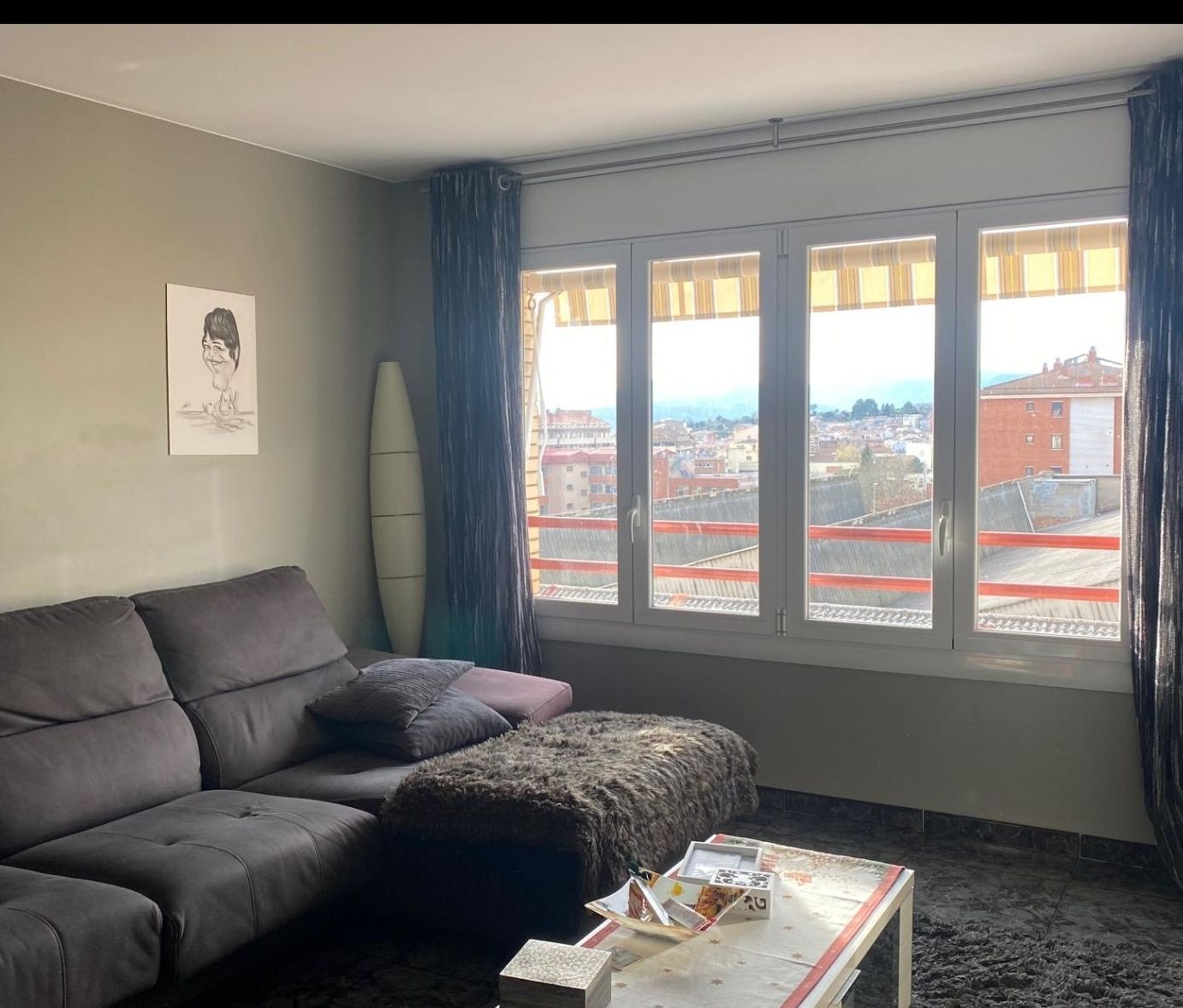 Living room of Flat for sale in Manresa  with Heating, Oven and Balcony