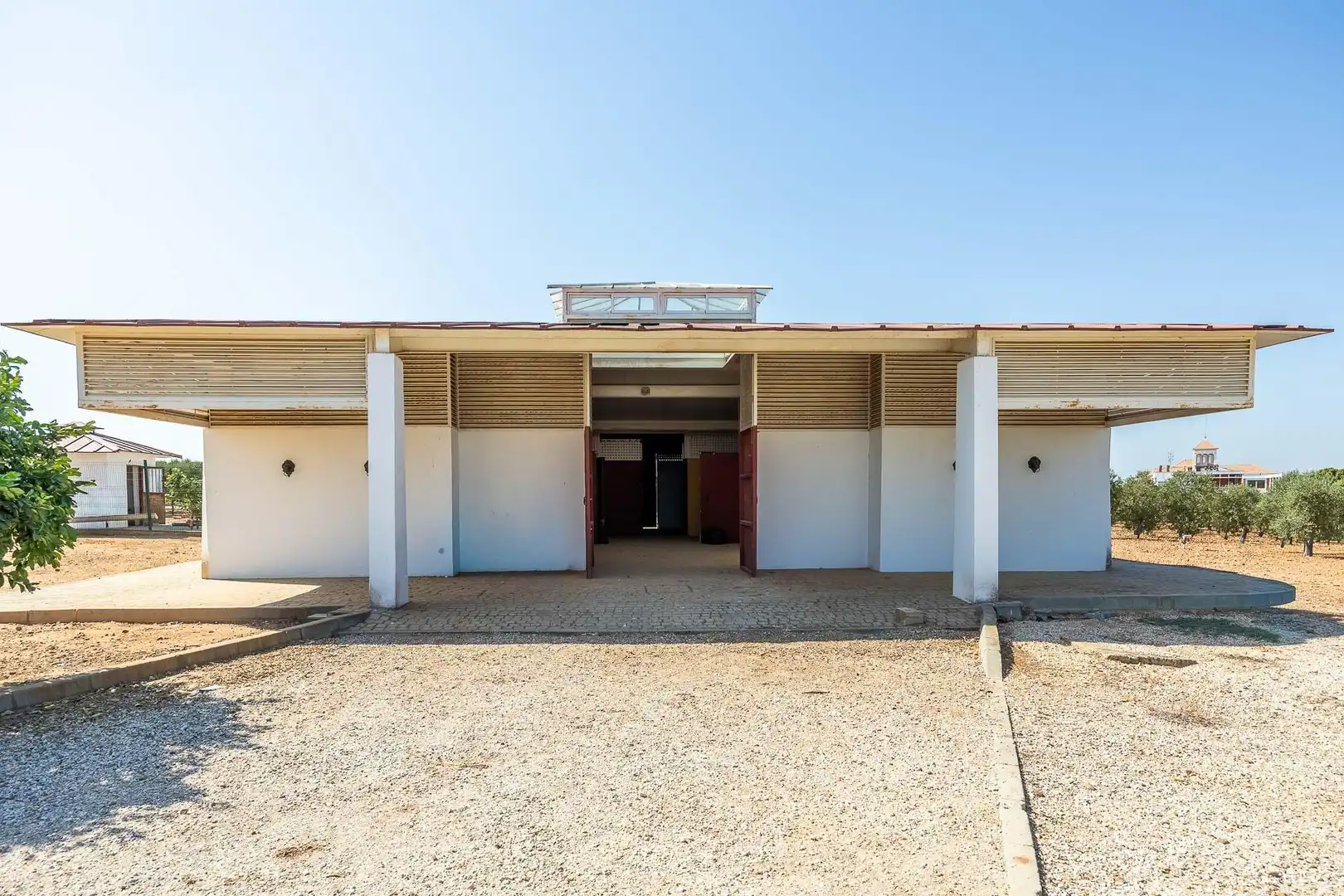 Vista exterior de Finca rústica en venta en Carmona con Calefacción, Jardín privado y Terraza
