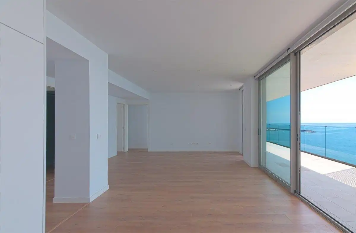 Sala d'estar de Àtic en venda en Mataró amb Calefacció, Parquet i Terrassa
