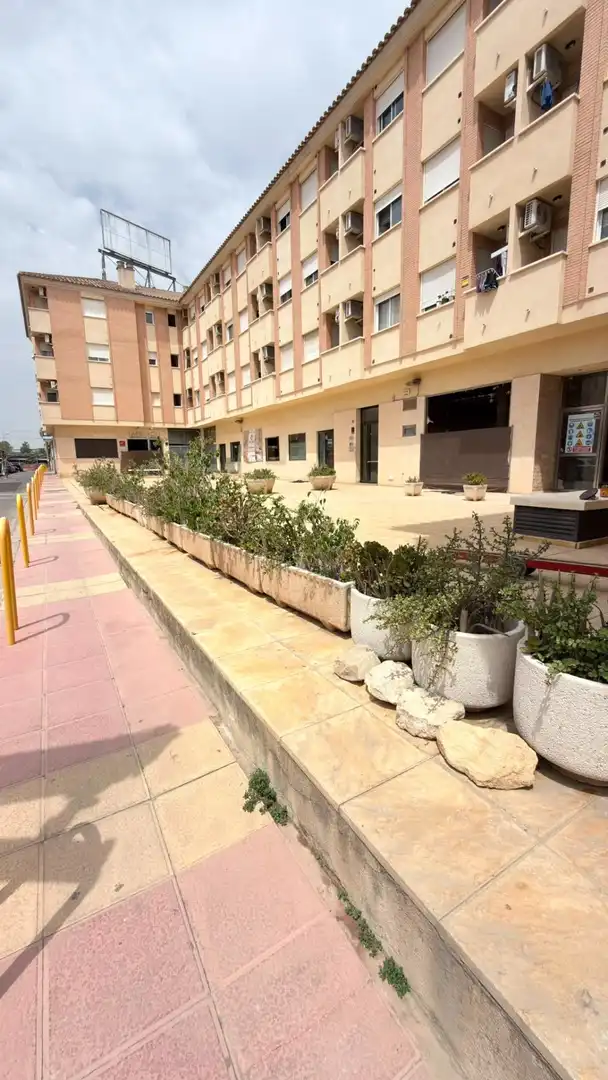 Vista exterior de Pis en venda en Murcia amb Aire condicionat, Calefacció i Moblat