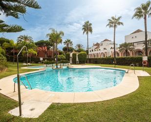 Garden of Attic for sale in Marbella  with Air Conditioner, Terrace and Furnished