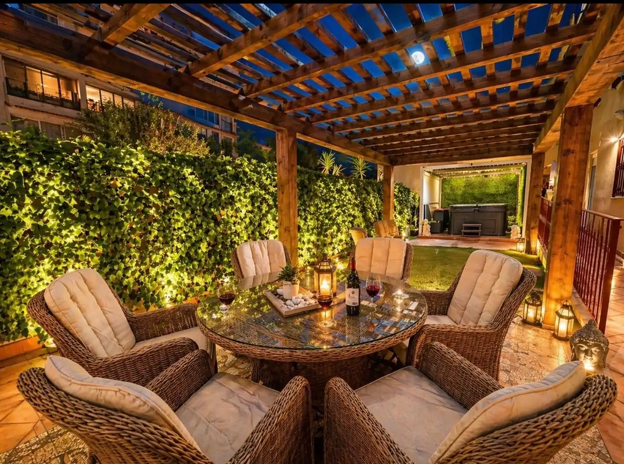 Terrace of Flat for sale in Fuengirola  with Air Conditioner, Heating and Private garden