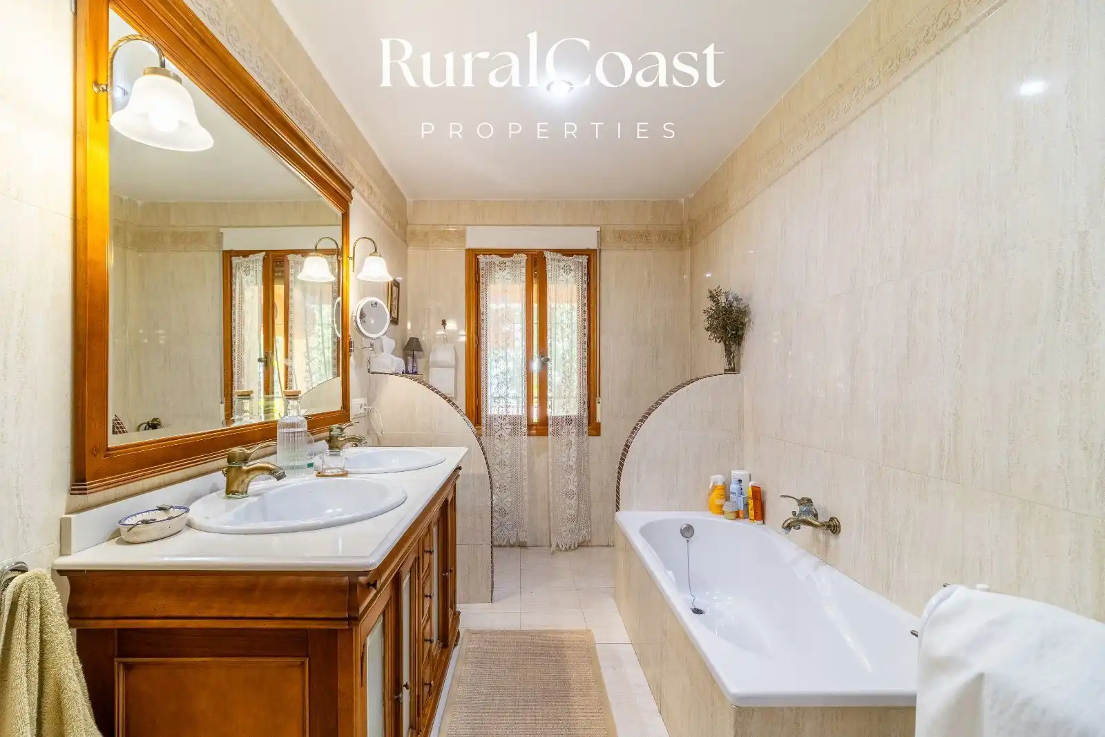Baño de Casa o chalet en venta en Tibi con Aire acondicionado, Calefacción y Jardín privado