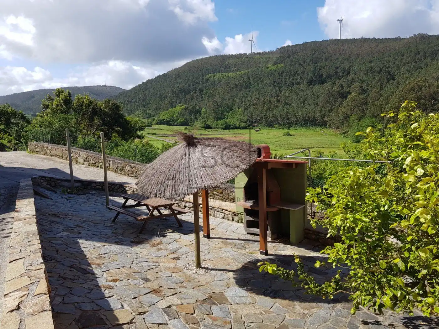 Terrasse von Country house zum Verkauf in Laxe mit Heizung, Terrasse und Möbliert
