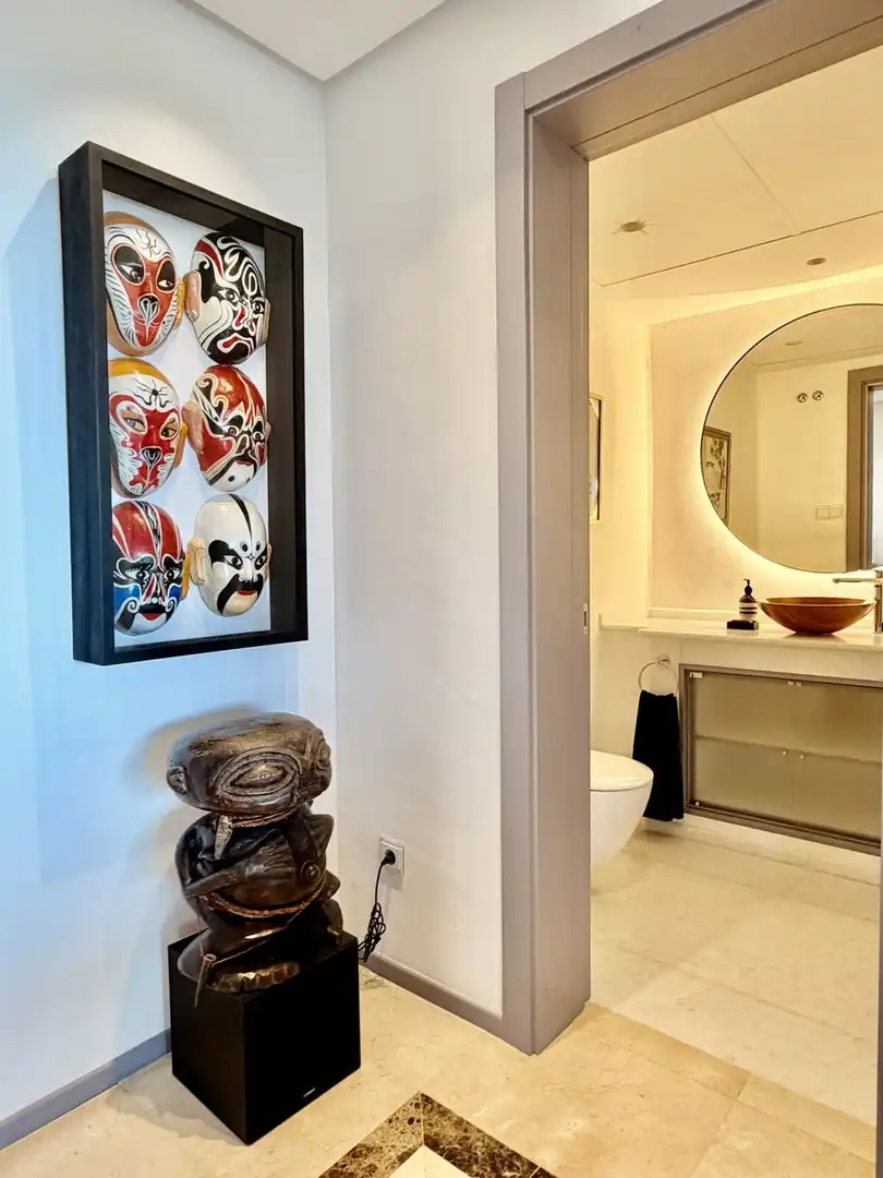Bathroom of Attic for sale in Marbella  with Air Conditioner, Terrace and Storage room