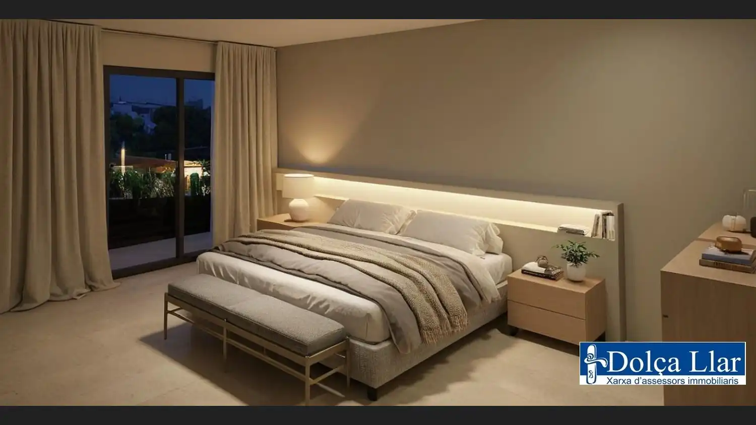 Bedroom of Detached homes for sale in Cantallops  with Air Conditioner, Heating and Private garden