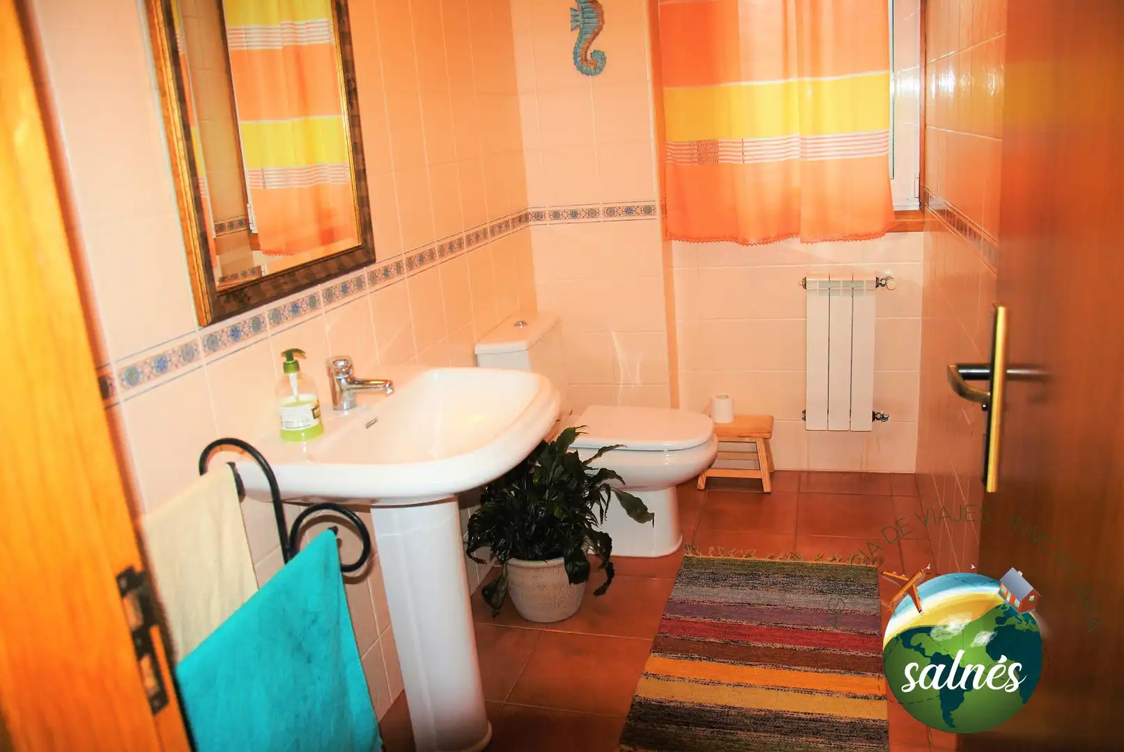 Bathroom of Houses for rent in Sanxenxo  with Private garden, Terrace and Furnished