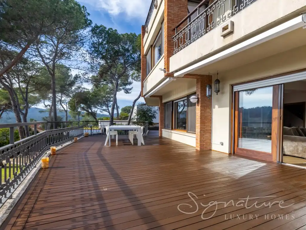 Terraza de Casa o chalet en venta en Sant Cugat del Vallès con Calefacción, Jardín privado y Terraza