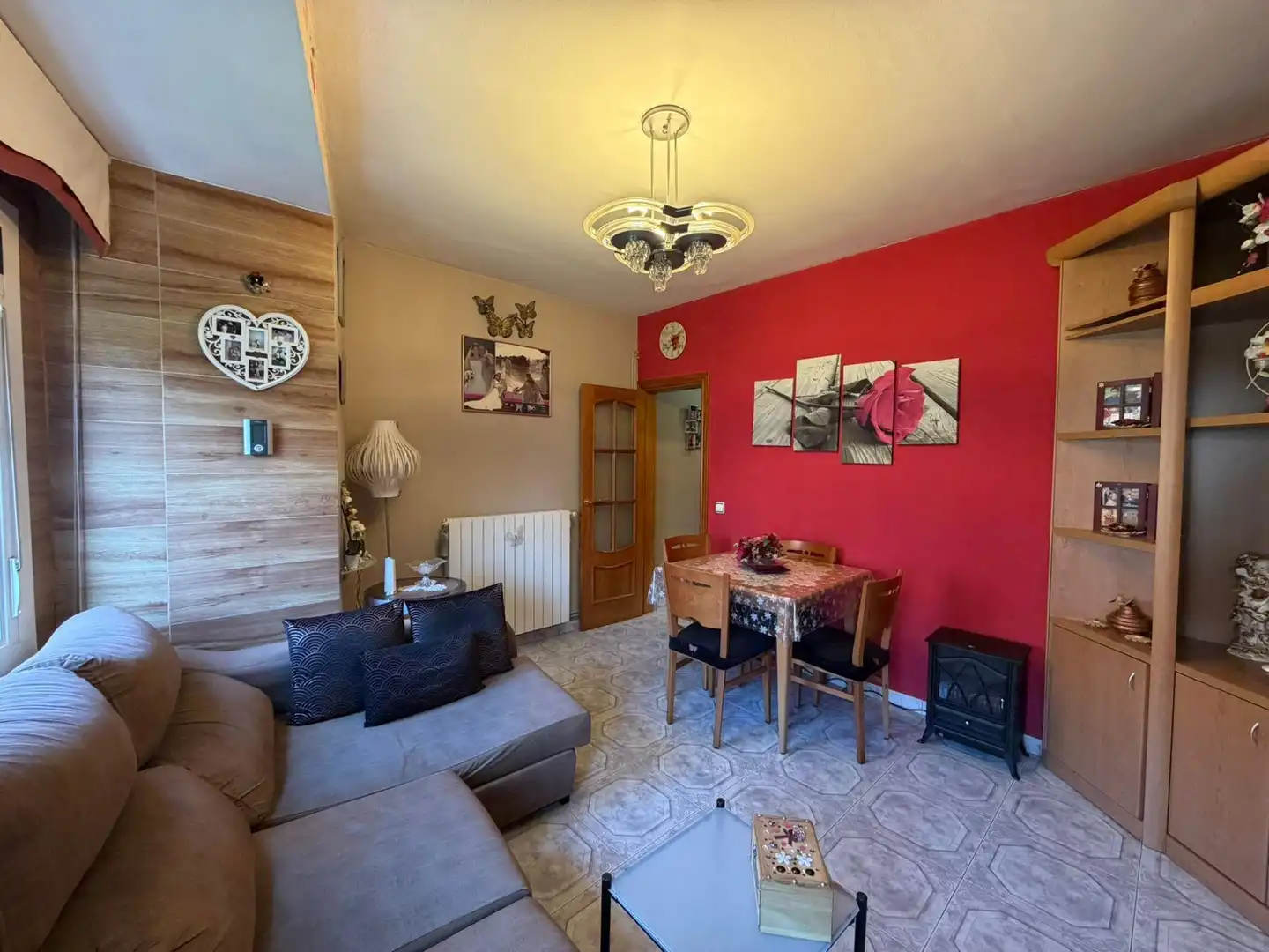 Sala de estar de Piso en venta en Sabadell con Calefacción