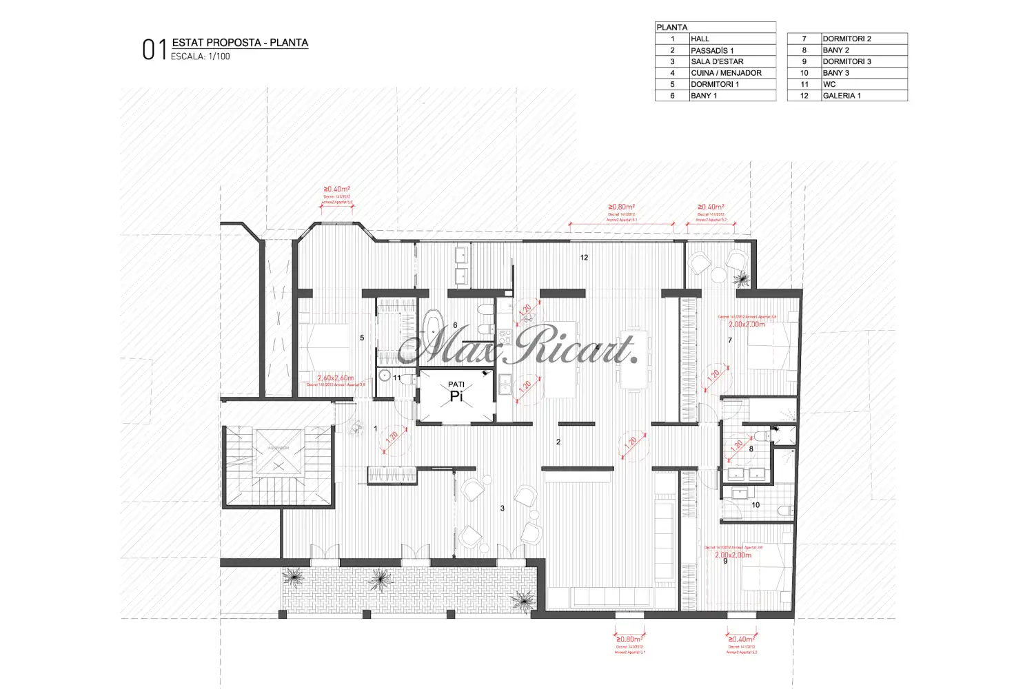 Attique avec ascenseur à vendre à Eixample, imagen 43