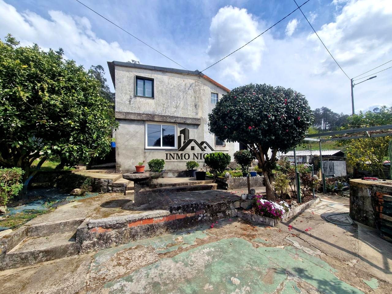 Vista exterior de Casa o chalet en venta en Nigrán con Jardín privado y Terraza