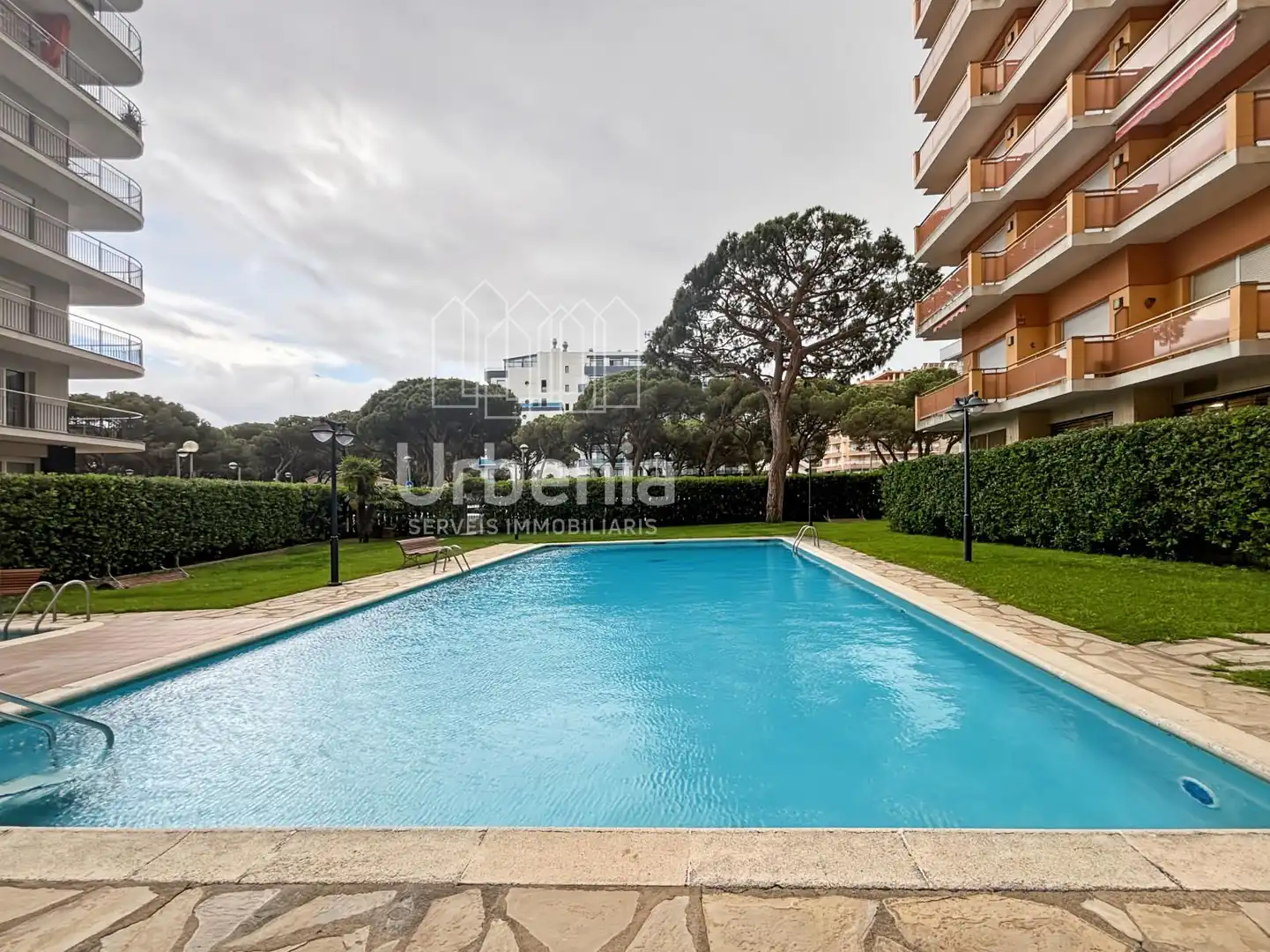 Schwimmbecken von Wohnung zum Verkauf in Blanes mit Terrasse, Schwimmbad und Möbliert
