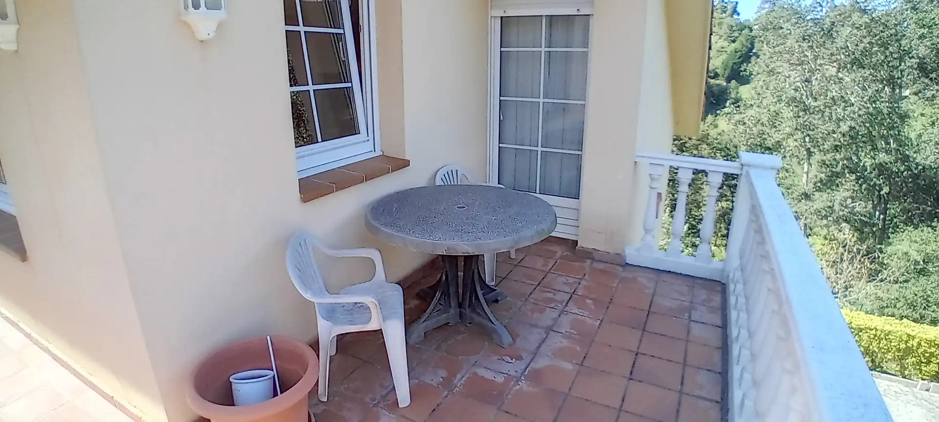 Terrassa de Casa o xalet en venda en Parres amb Calefacció, Jardí privat i Parquet