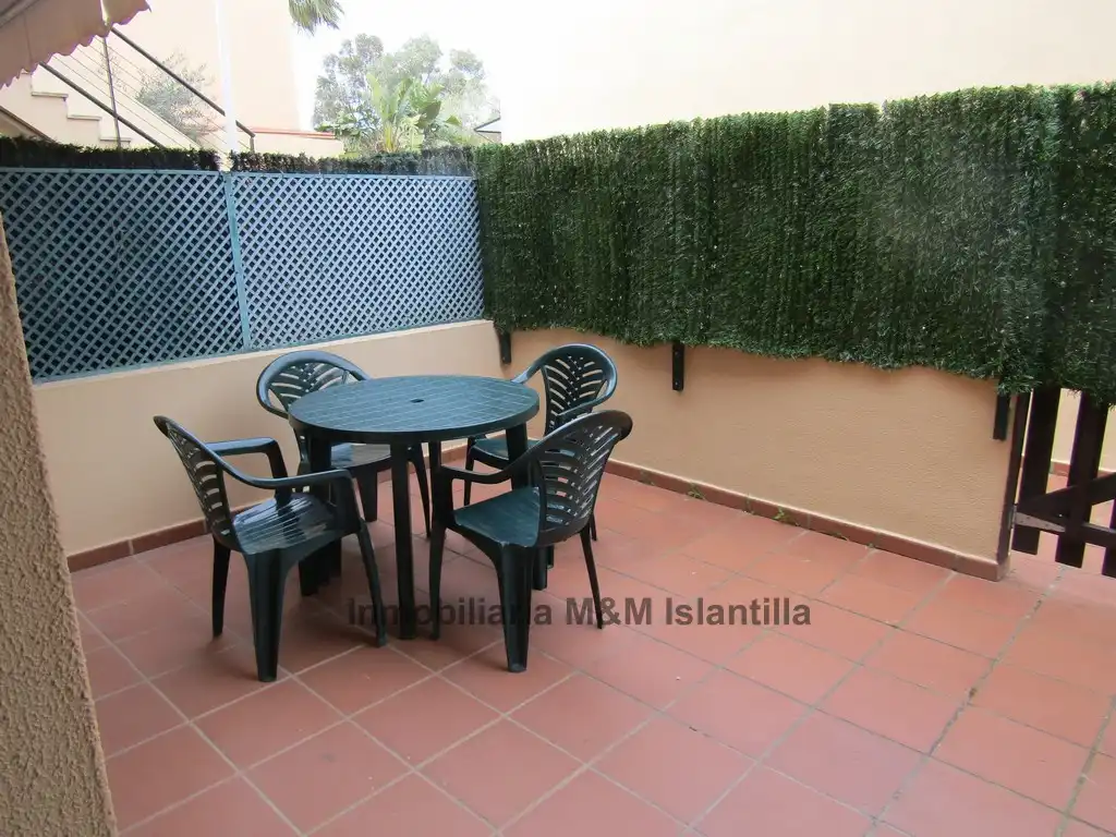 Terraza de Apartamento en venta en Islantilla con Terraza, Trastero y Amueblado
