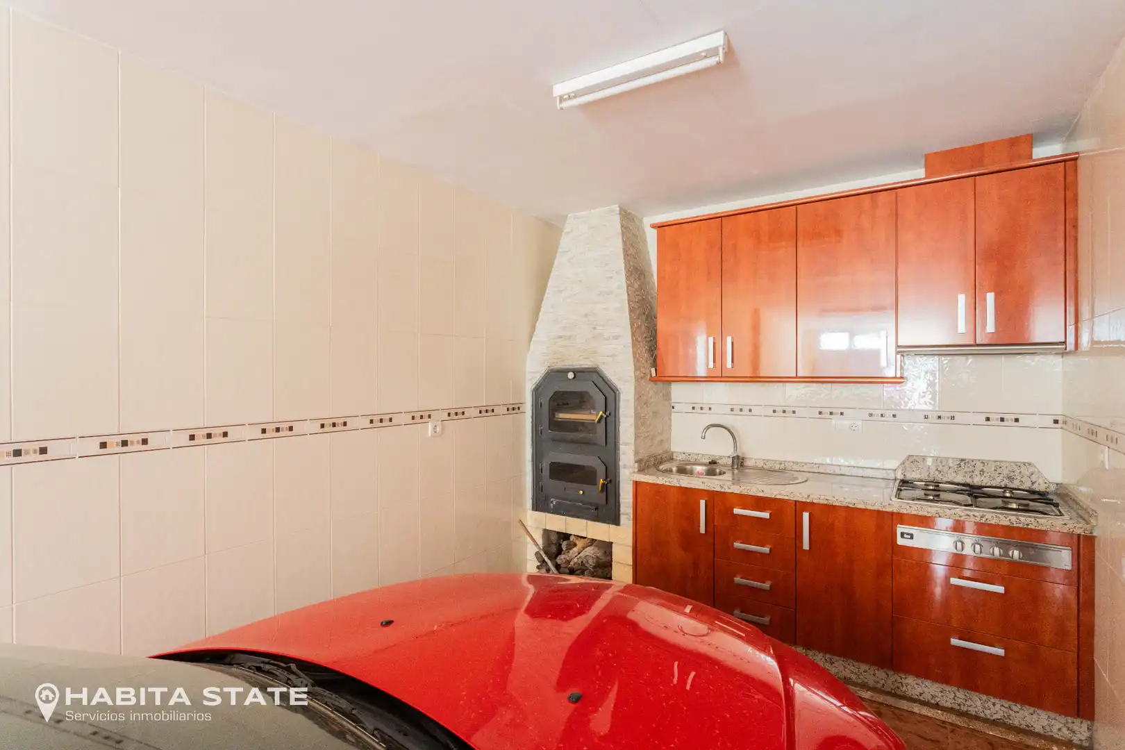 Kitchen of Detached homes for sale in Almería  with Air Conditioner, Terrace and Furnished