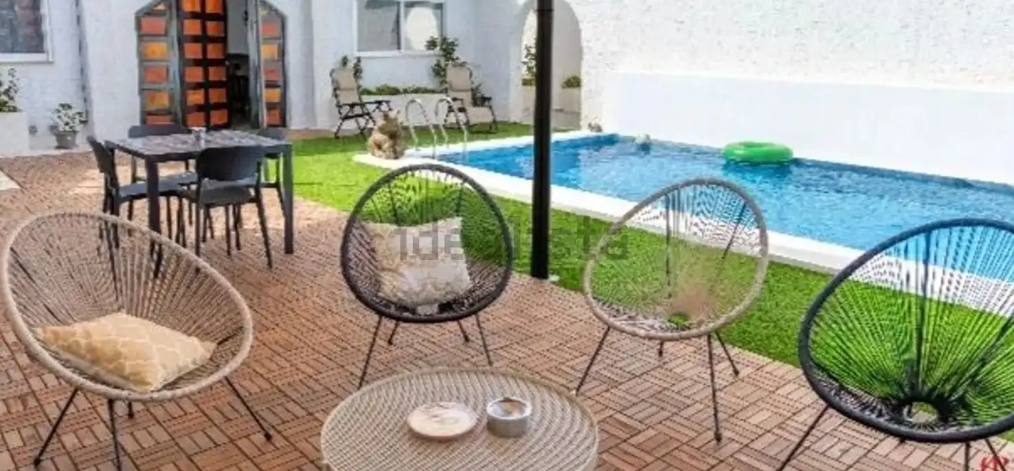 Terrasse von Wohnung zur Miete in Centro Ciudad
