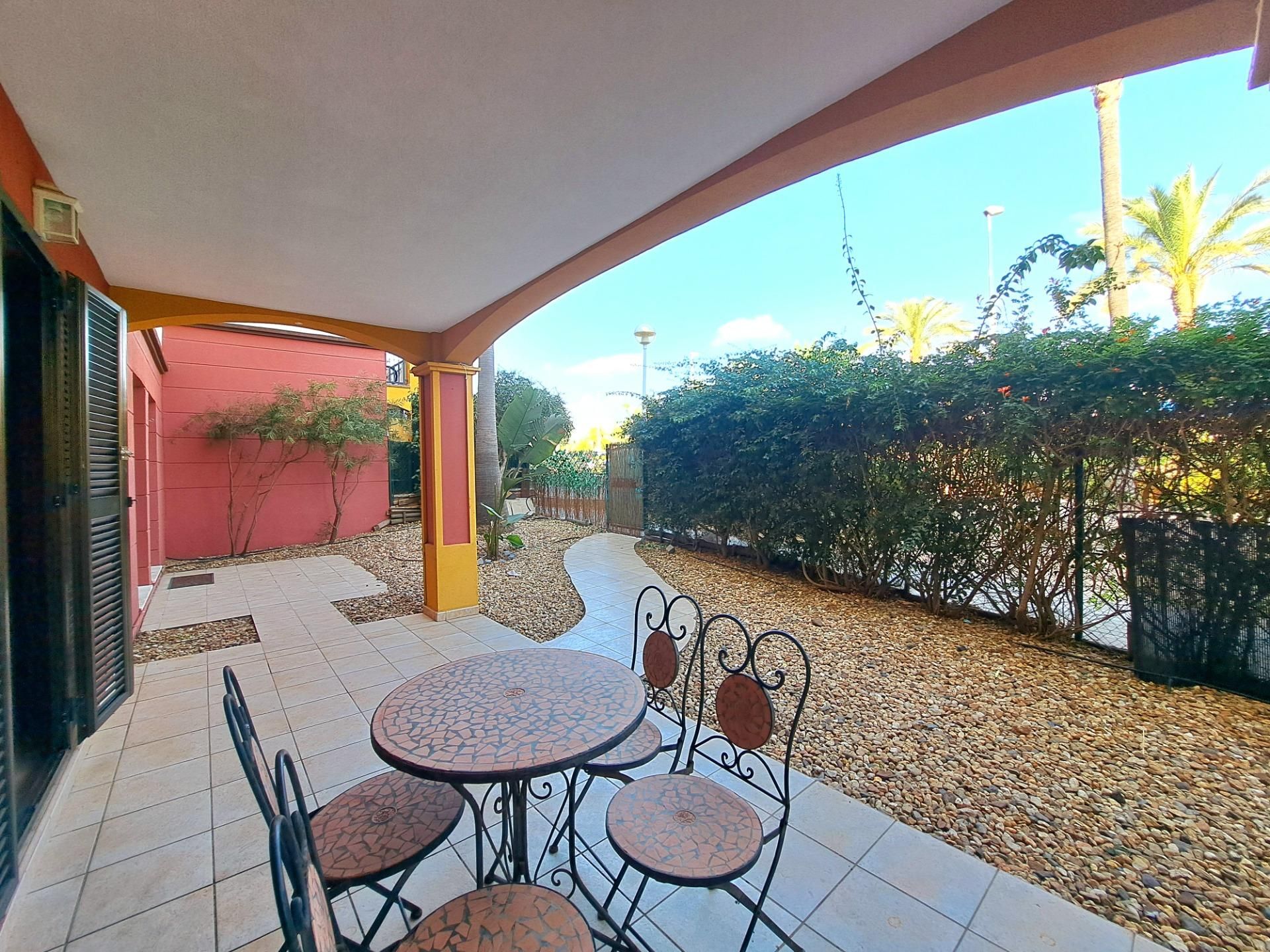 Terrace of Planta baja for sale in Ayamonte  with Air Conditioner, Private garden and Terrace