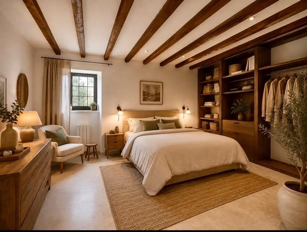 Schlafzimmer von Erdgeschoss zum Verkauf in Valencia mit Terrasse