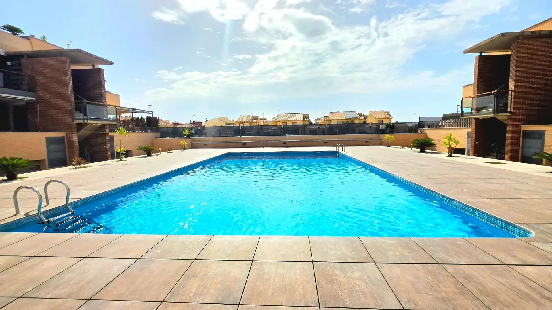Swimming pool of Attic for sale in San Javier  with Air Conditioner, Private garden and Terrace