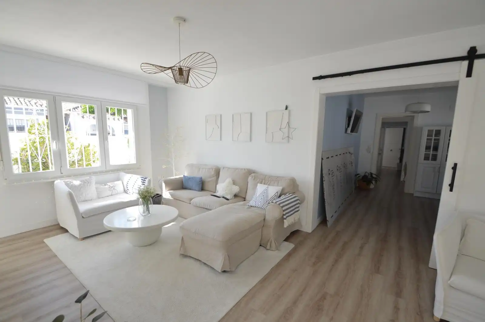 Sala d'estar de Casa o xalet en venda en Vinaròs amb Aire condicionat, Calefacció i Jardí privat