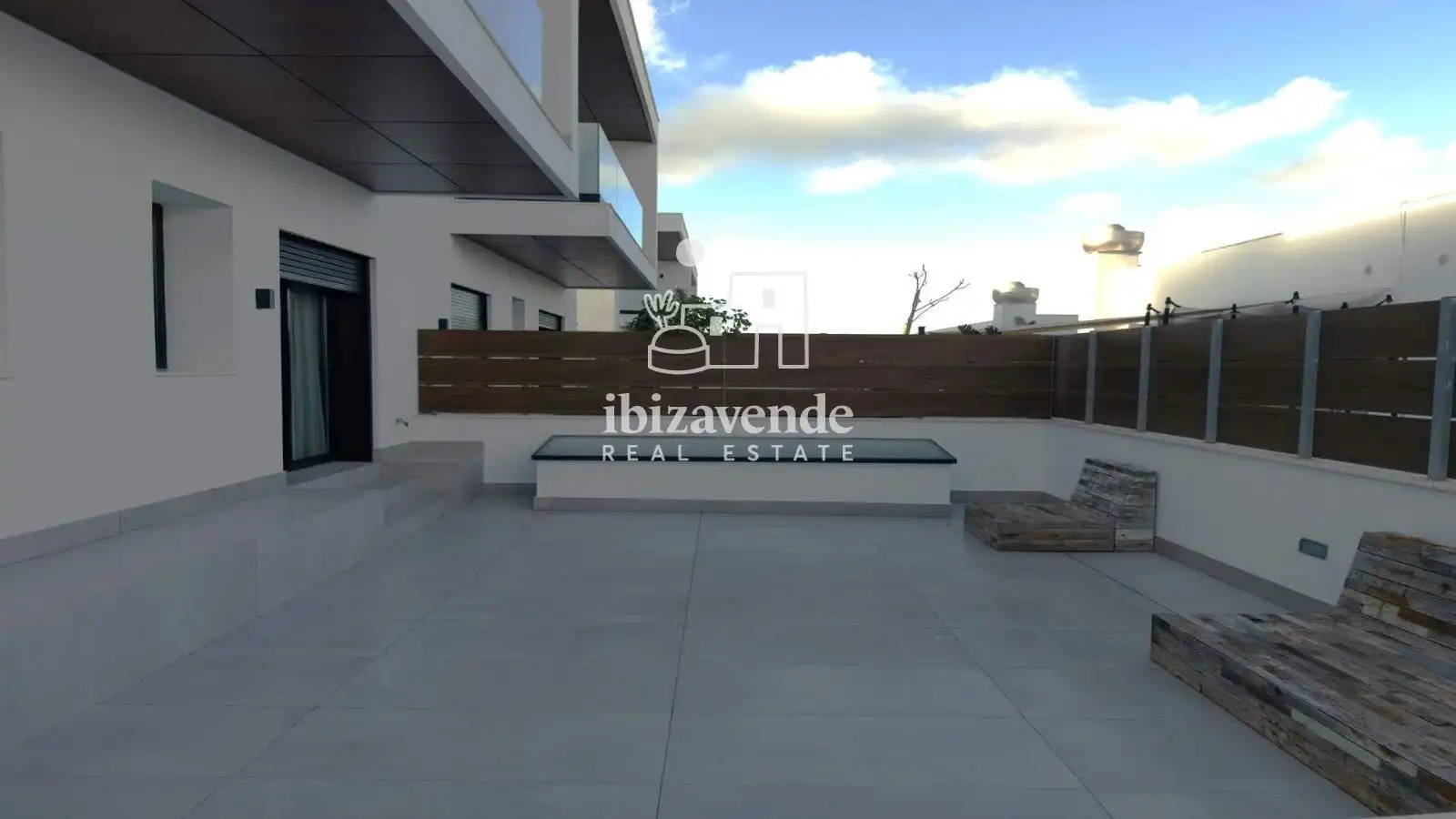 Jardí de Casa o xalet en venda en Santa Eulària des Riu amb Aire condicionat, Calefacció i Piscina
