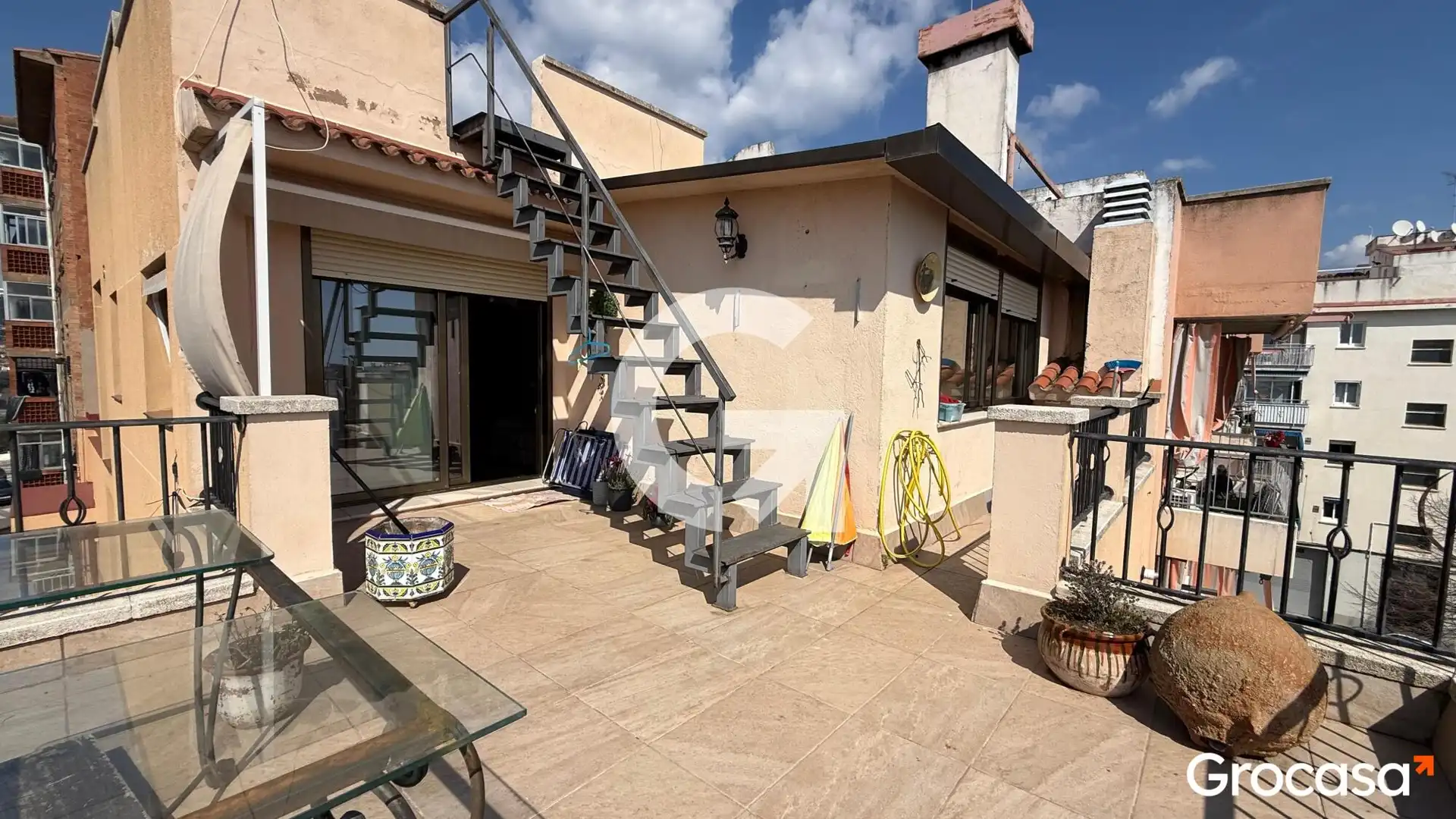 Terrace of Flat for sale in Mataró  with Air Conditioner, Terrace and Oven