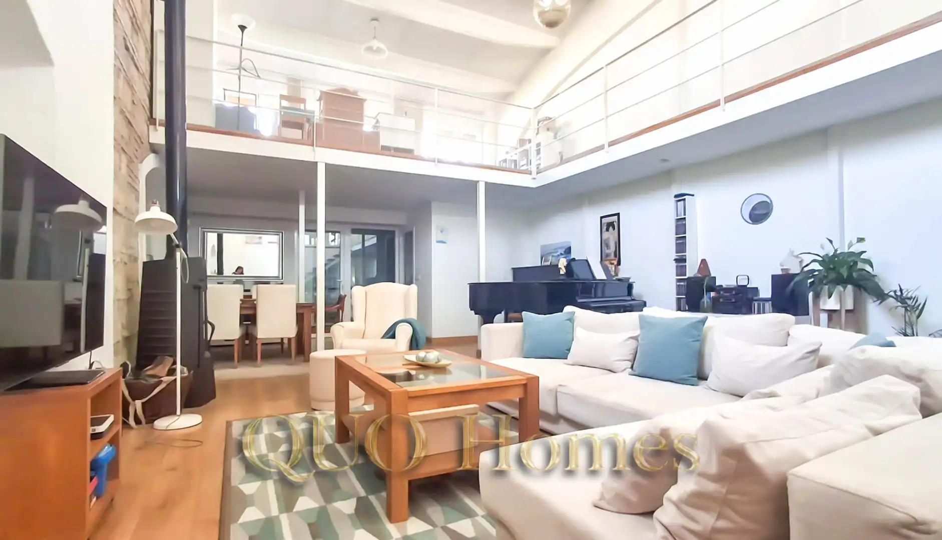 Wohnzimmer von Loft zum Verkauf in Jerez de la Frontera mit Klimaanlage und Abstellraum