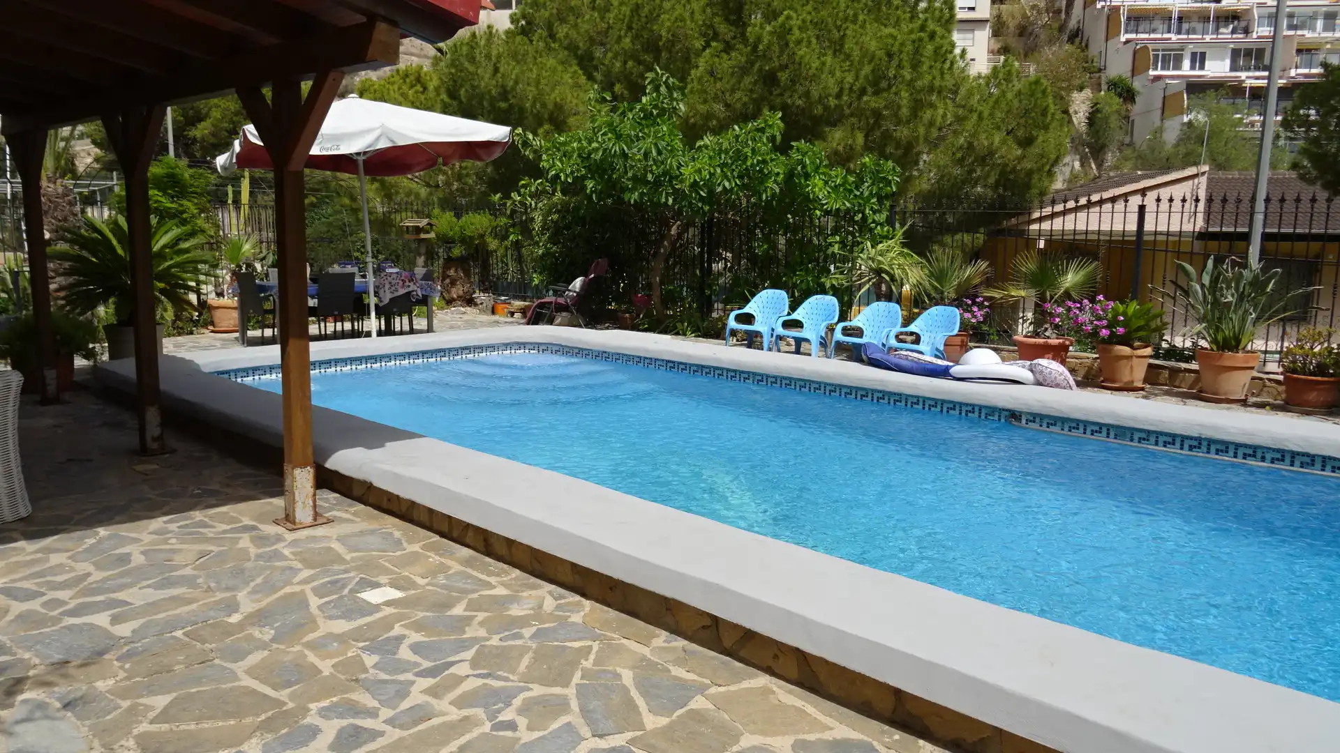 Swimming pool of Houses for sale in El Campello  with Air Conditioner, Heating and Private garden